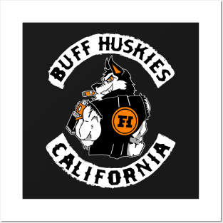 Buff Huskies Posters and Art